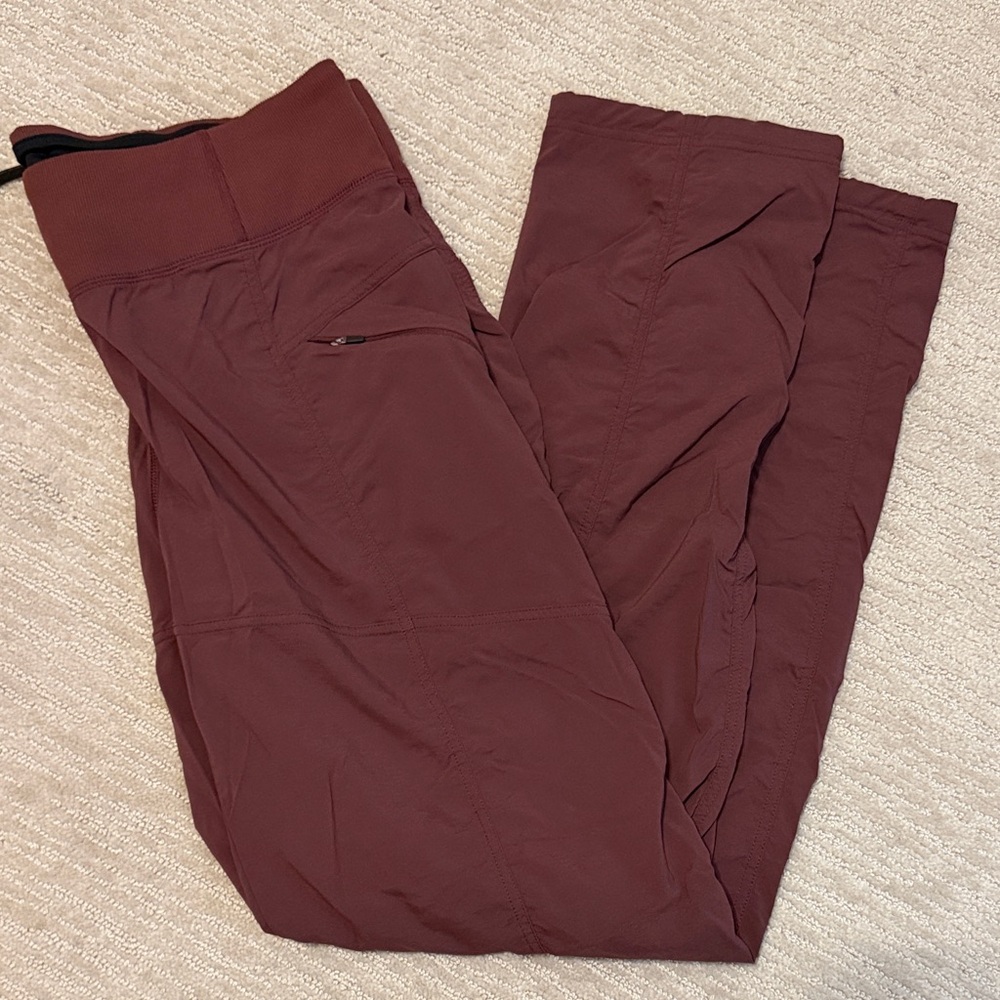 Prana Women's Maroon Track Pants